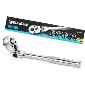 1/4" Drive Flex-Head Ratchet, 72-Tooth Ratchet Wrench, Quick-release, Reversible